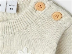 Name It strik bluse peyote meleret med blomsterbroderi